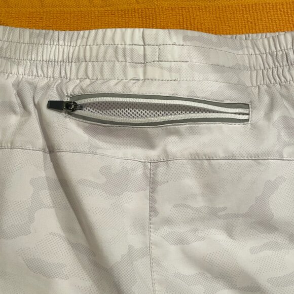 White Running Shorts - Picture 5 of 7